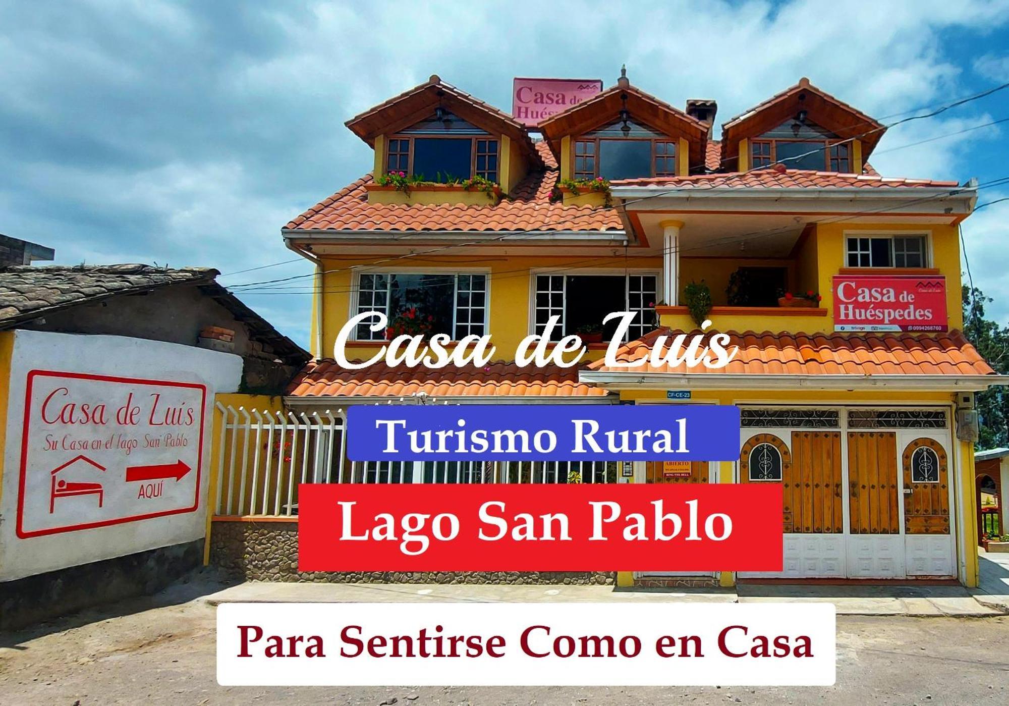 مبيت وإفطار San Pablo Del Lago Casa De Luis المظهر الخارجي الصورة